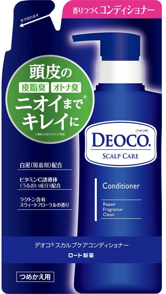 Бальзам для волос и кожи головы Deoco Scalp Care Conditioner (мягкая экономичная упаковка) — Rohto, 2&nbsp;490 ₽ ₽