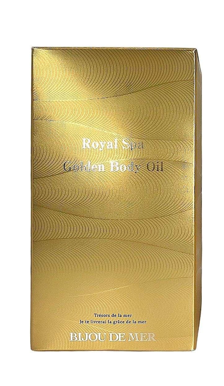 Золотое масло для тела с лимфодренажным и антицеллюлитным действием Bijou De Mer Royal Spa Golden Body Oil — купить в Japrise Золотое масло для тела с лимфодренажным и антицеллюлитным действием Bijou De Mer Royal Spa Golden Body Oil — фото товара Bijou De Mer