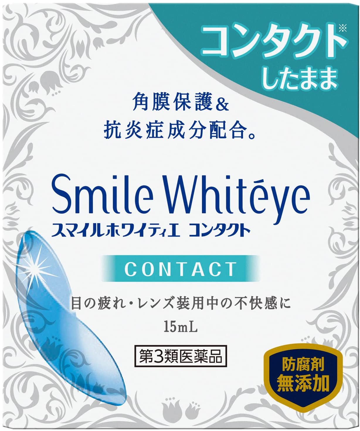 Японские капли от покраснения глаз при ношении линз Lion Smile Whiteye Contact — Lion, 1&nbsp;090 ₽ ₽