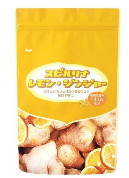 Японская спирулина для укрепления иммунитета с имбирём и лимоном Spirulina Lemon Ginger Algae — Algae, 4 990 ₽ ₽