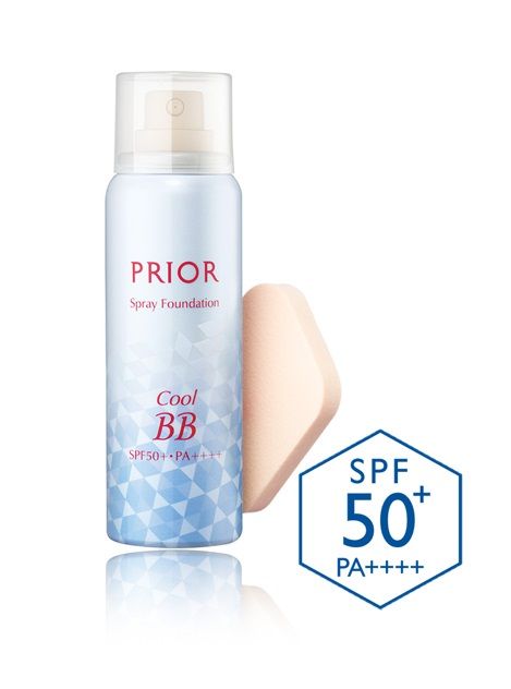 Bb-спрей с охлаждающим эффектом Shiseido Prior Cool Beauty Glossy BB Spray EX