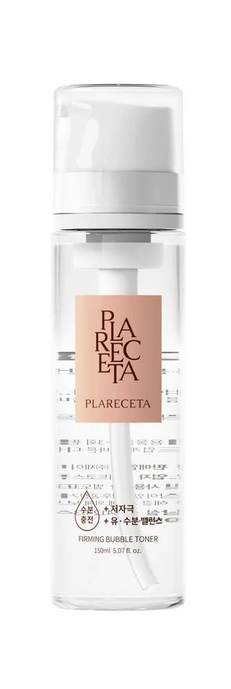 Тоник-мусс плацентарный смягчающий для чувствительной кожи PlaReceta Firming Bubble Toner