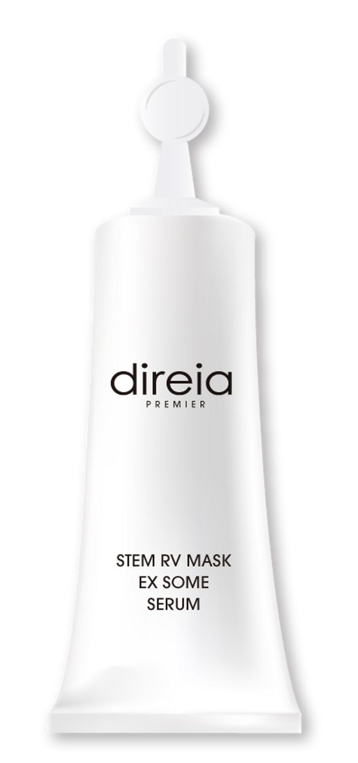 Водородная карбокси-маска с культурой стволовых клеток и экзосомами Direia RV Mask EX Some H2/CO2 — фото товара Direia