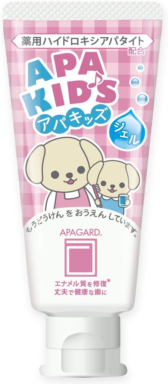 Детская зубная гель-паста для применения в период активной смены молочных зубов на коренные со вкусом клубники Apagard Apakid's Kids Toothpaste Gel Type Strawberry — APAGARD, 1 190 ₽ ₽