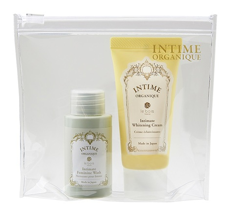 Дорожный набор деликатный очищающий гель и осветляющий крем для деликатных зон Intime Organique — Intim Oranique, 3 356 ₽ ₽