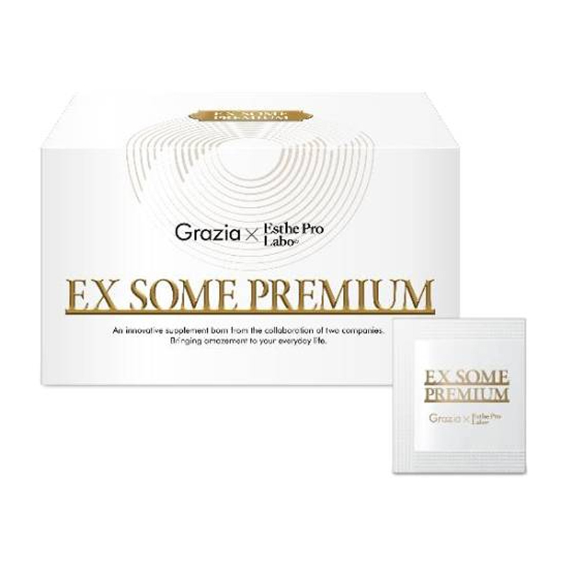 Добавка нового поколения с экзосомами для кожи и омоложения организма Grazia x Esthe Pro Labo Exsome Premium | Esthe Pro Labo — Japrise Добавка нового поколения с экзосомами для кожи и омоложения организма Grazia x Esthe Pro Labo Exsome Premium — Esthe Pro Labo, 15 590 ₽ ₽