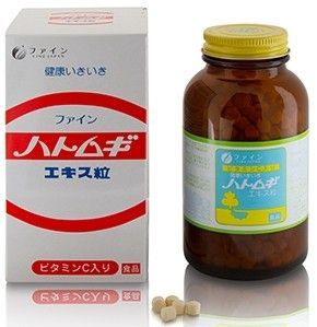 Экстракт жемчуга Коикс от пигментации, папиллом и бородавок Fine Japan Coix
