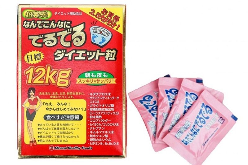 Препарат для снижения веса Минус 12 кг Minami Diet Minus 12 kg — фото товара Minami