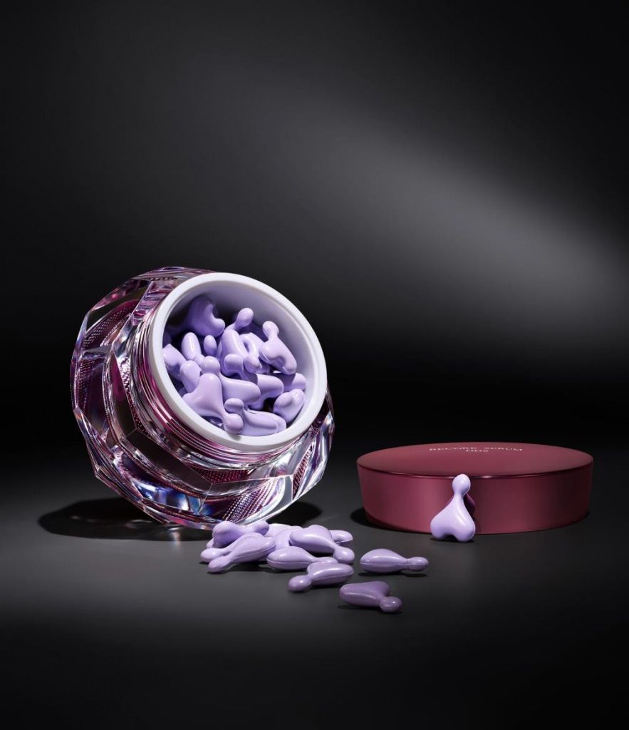 Восстанавливающая сыворотка в капсулах с плацентой и растительным белком для упругости и эластичности кожи Bijou de mer Recoreserum PTD DDS Richness Capsule