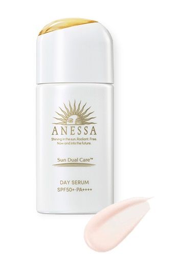 Дневная сыворотка SPF50 + PA ++++ со спирулиной ANESSA Day Serum Дневная сыворотка SPF50 + PA ++++ со спирулиной ANESSA Day Serum