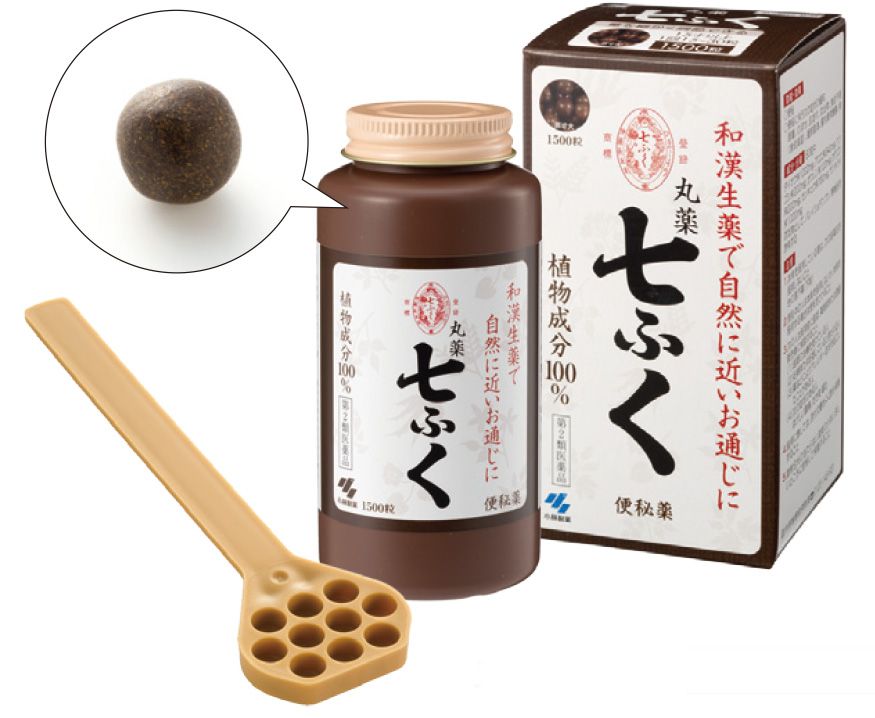 Натуральное слабительное средство Kobayashi Pharmaceutical Shichifuku