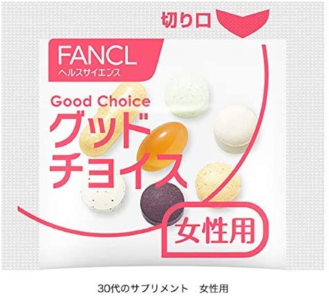 Витамины комплексного действия для женщин старше 30 лет Fancl Good Choice Woman 30+
