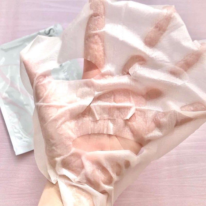 Плацентарно-гиалуроновая тканевая маска для лица UTP SoRE Due White Mask — купить в Japrise Плацентарно-гиалуроновая тканевая маска для лица UTP SoRE Due White Mask — фото товара Laennec Skincare