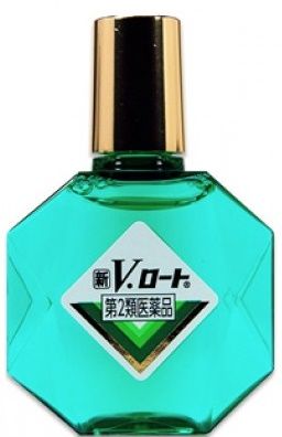 Тонизирующие освежающие капли для глаз Rohto V Тонизирующие освежающие капли для глаз Rohto V