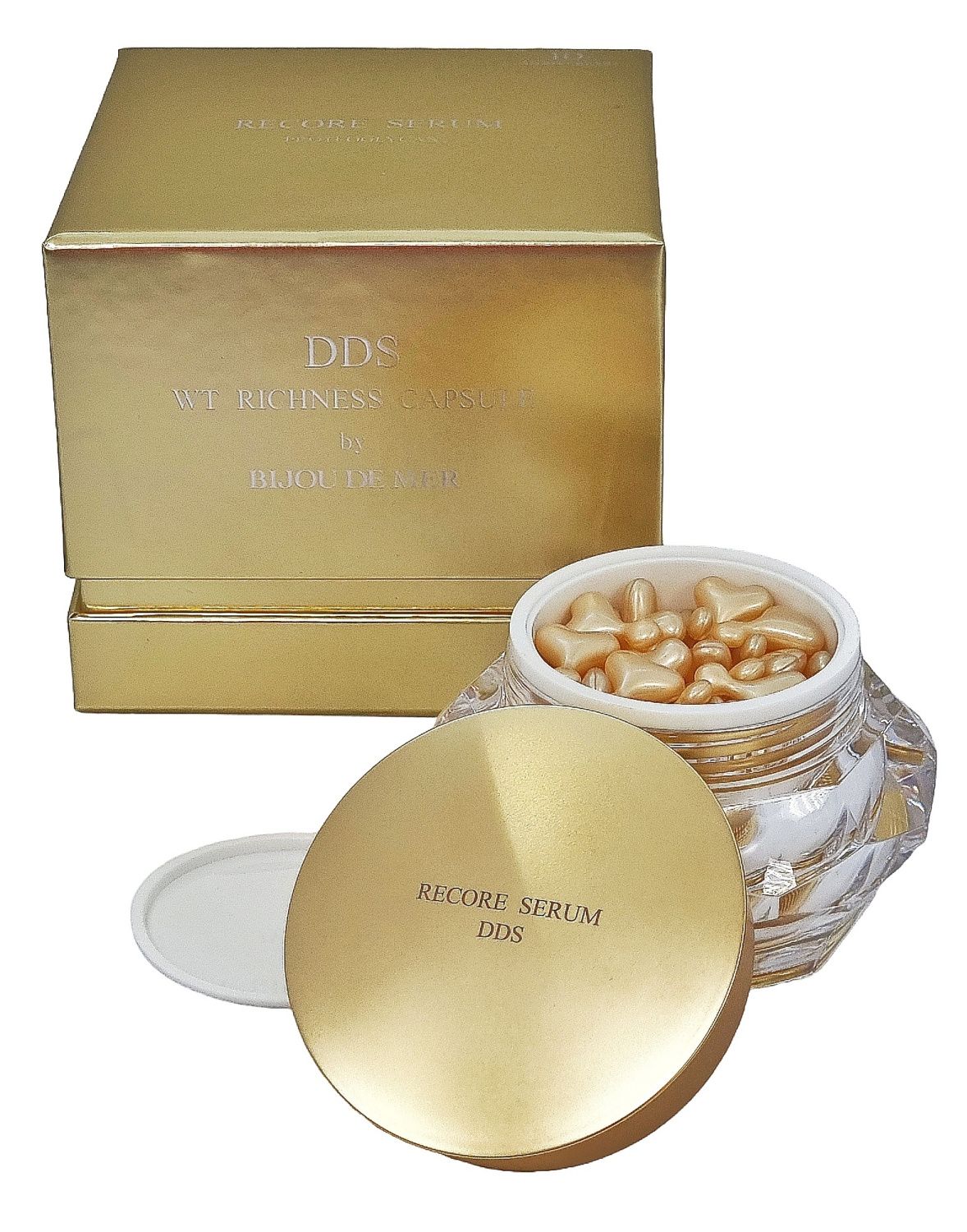 Эссенция в капсулах с протеогликаном для упругости кожи и борьбы с пигментацией Recore Serum DDS Richness White Capsule Plus Эссенция в капсулах с протеогликаном для упругости кожи и борьбы с пигментацией Recore Serum DDS Richness White Capsule Plus