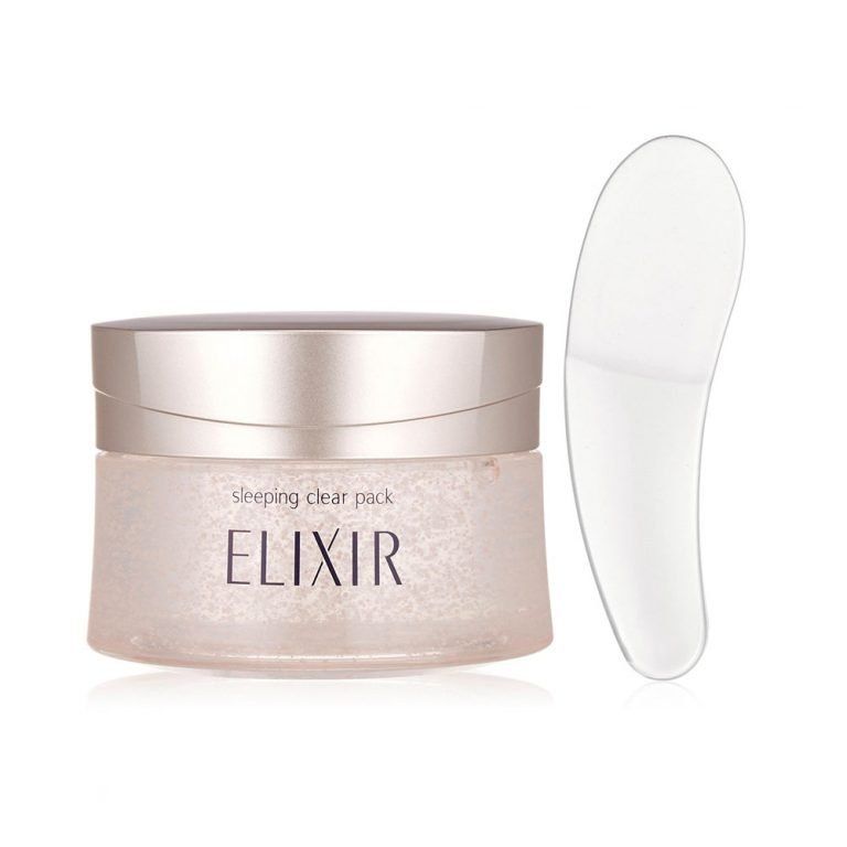 Отбеливающая несмываемая ночная маска для восстановления возрастной кожи Shiseido Elixir Whitening Sleeping Clear Pack — купить в Japrise Отбеливающая несмываемая ночная маска для восстановления возрастной кожи Shiseido Elixir Whitening Sleeping Clear Pack — фото товара Shiseido