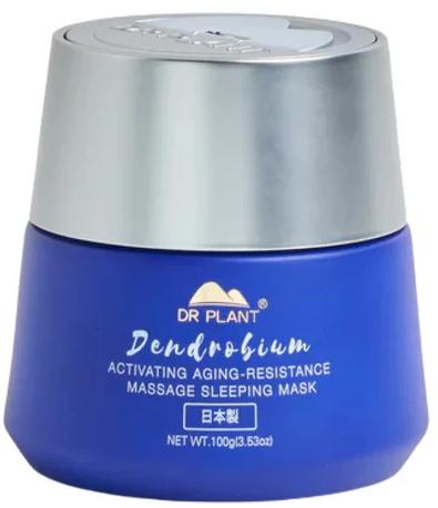 Ночная регенерирующая крем-маска с массажёром Dr Plant Dendrobium Activating Aging Resistance Repair Sleeping Mask — Dr. Plant, 10&nbsp;890 ₽ ₽