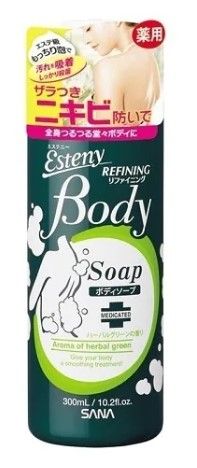Гель мыло для проблемной кожи тела Esteny Medicated Body Soap AC Refining | Sana — Japrise Гель мыло для проблемной кожи тела Esteny Medicated Body Soap AC Refining — Sana, 2 890 ₽ ₽