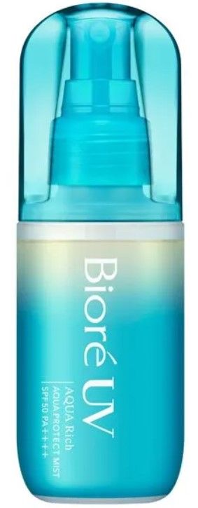 Водостойкий санскрин-мист для тела и волос Biore UV Aqua Rich Mist SPF 50 PA ++++ — Biore, 2&nbsp;090 ₽ ₽