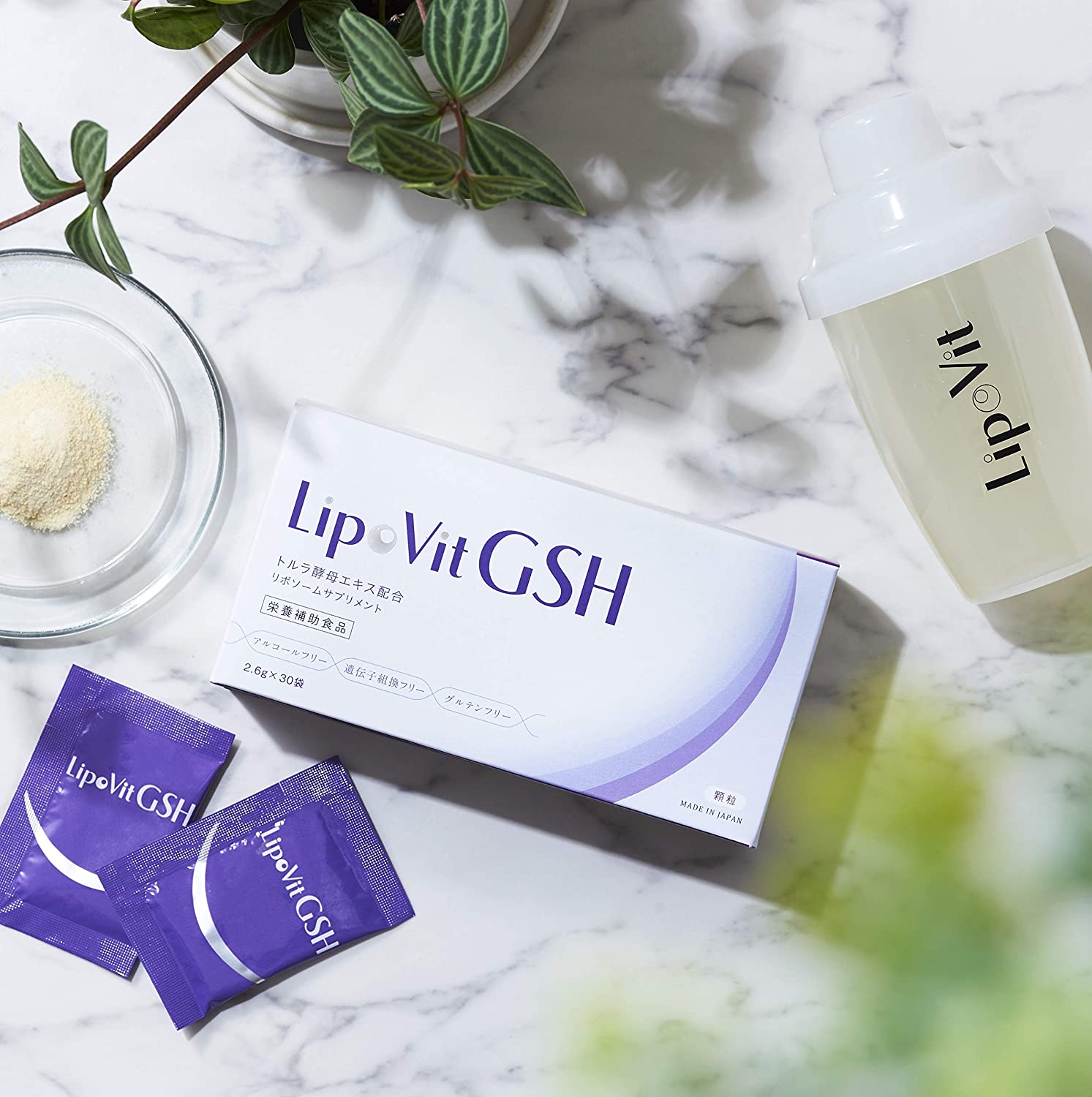 Липосомальный напиток с глутатионом LipoVit GSH — купить в Japrise Липосомальный напиток с глутатионом LipoVit GSH — фото товара LipoVit