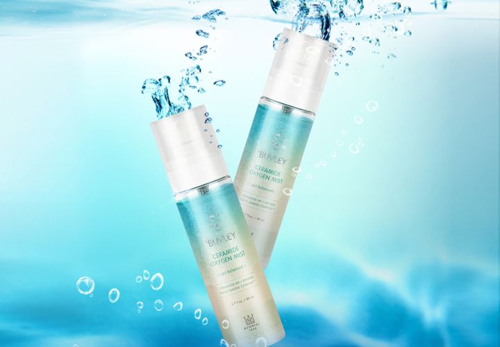 Кислородный освежающий спрей для лица с океаническим комплексом Buvley Ceramide Oxygen Mist