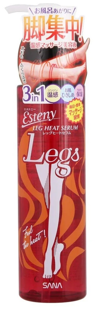 Сыворотка для массажа ног с разогревающим эффектом Sana Esteny Leg Heating Serum