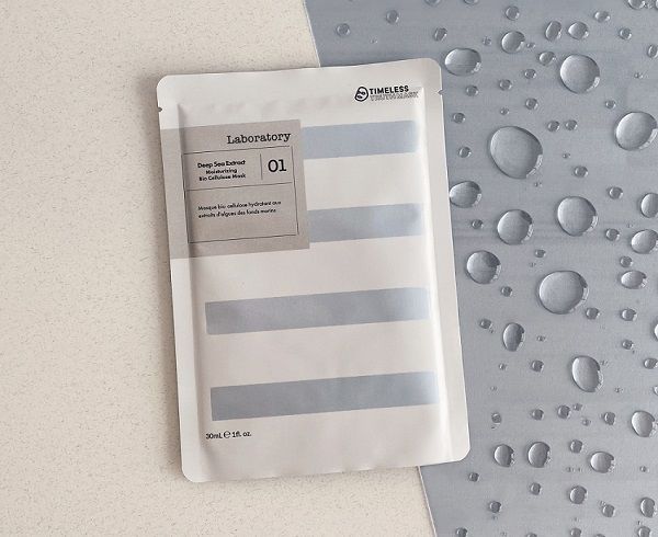 Профессиональная маска на биоцеллюлозной основе с экстрактом глубоководных водорослей Timeless Truth Deep Sea Extract Moisturising Bio Cellulose Lab Mask