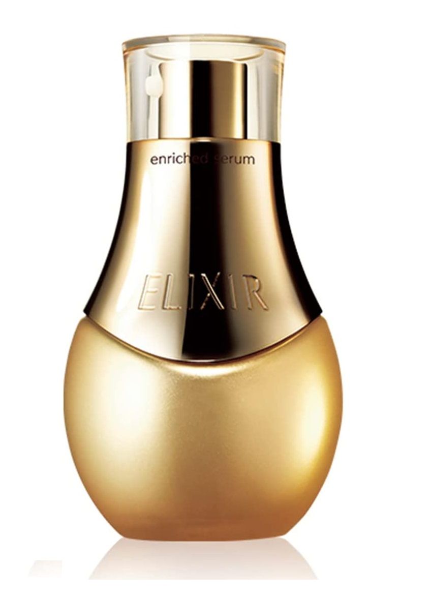 Обогащенная сыворотка с усиленным действием против провисания овала лица Shiseido Enriched serum CB Линия Elixir