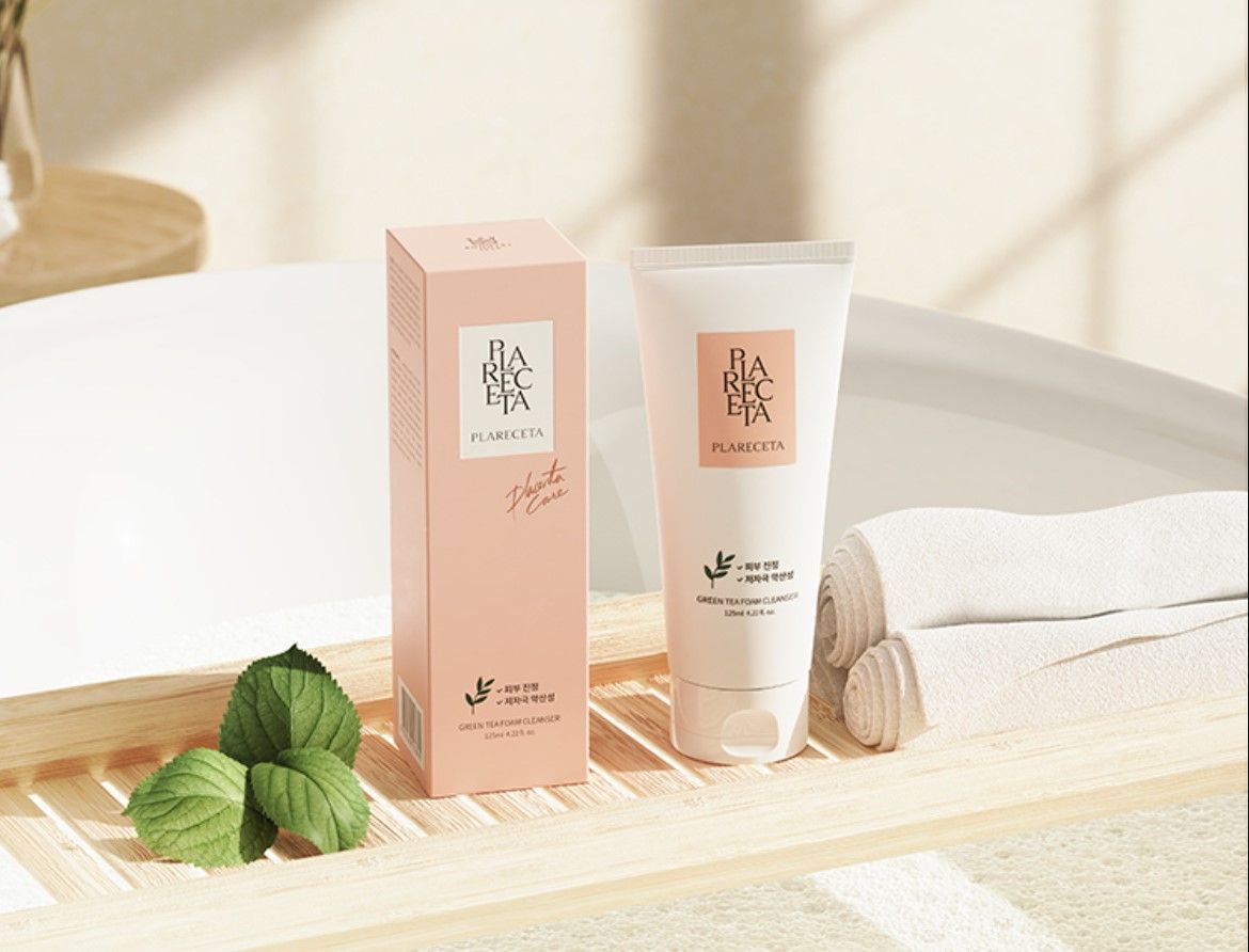 Пенка для очищения с антиоксидантами зеленого чая PlaReceta Green Tea Foam Cleanser — фото товара PlaReceta