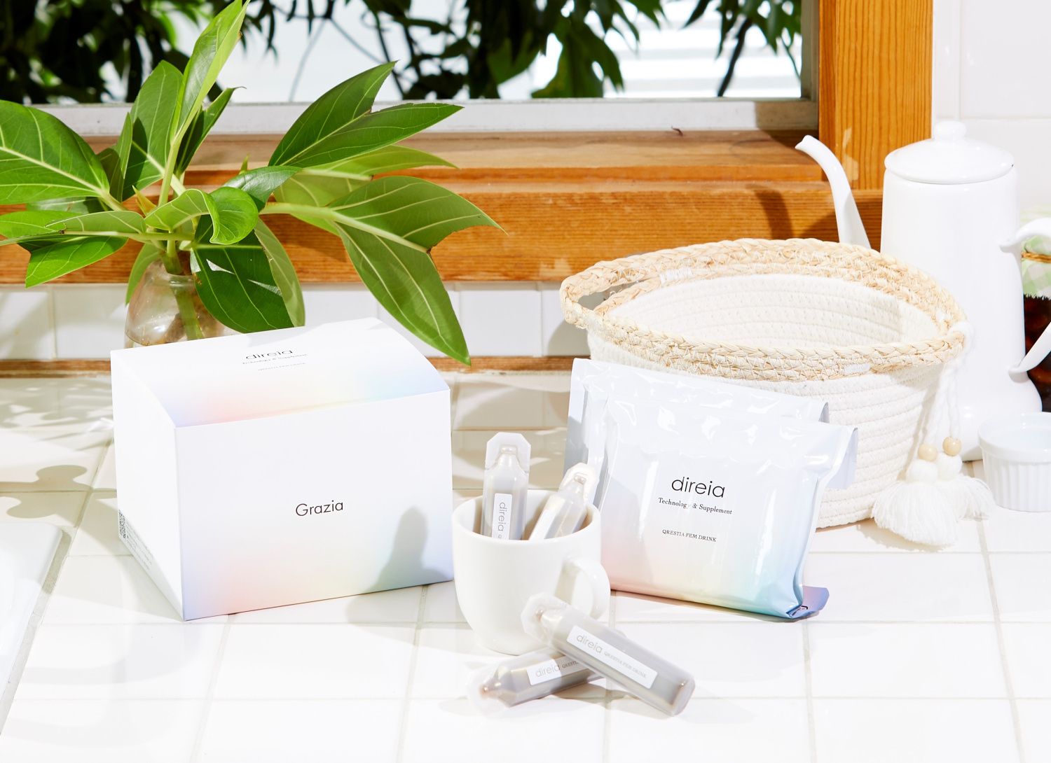 Комплекс для красоты и женского здоровья Direia Qrestia Fem Drink — купить в Japrise Комплекс для красоты и женского здоровья Direia Qrestia Fem Drink — фото товара Direia