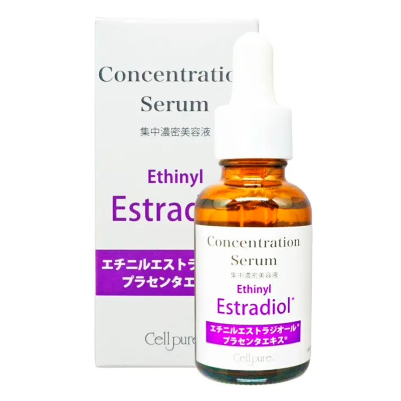 Омолаживающая сыворотка с эстрадиолом Cellpure Ethynyl Estradiol Concentration EP Serum — Cellpure, 10 990 ₽ ₽