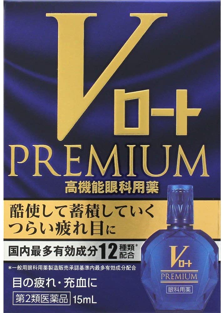 Капли от зуда и боли в глазах Rohto V Premium Капли от зуда и боли в глазах Rohto V Premium