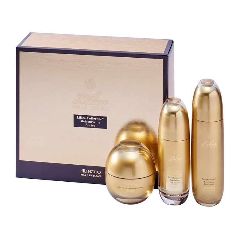 Антивозрастной набор для ухода за кожей лица на основе фуллерена Золотая сыворотка ЛиЛиКа Aishodo LiLiCa Gold Serum Face 3 Set — Aishodo, 102&nbsp;300 ₽ ₽