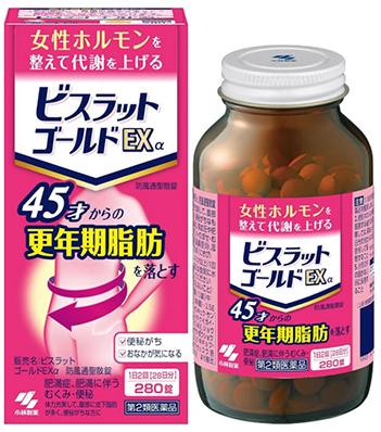 Комплекс для коррекции веса в период менопаузы для женщин после 40 лет Kobayashi Bisrat Gold EX — купить в Japrise Комплекс для коррекции веса в период менопаузы для женщин после 40 лет Kobayashi Bisrat Gold EX — фото товара Kobayashi