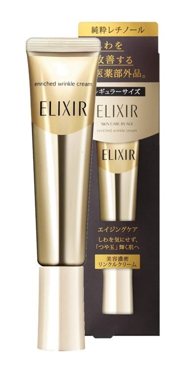 Крем от морщин с ретинолом c защитой от фоточувствительности Shiseido Elixir Wrinkle Cream S