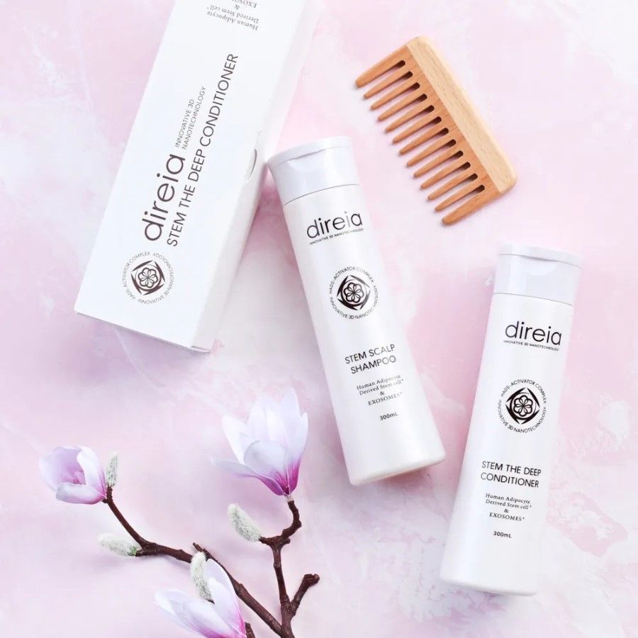 Ревитализирующий шампунь для волос и кожи головы Direia Stem Scalp Shampoo — купить в Japrise Ревитализирующий шампунь для волос и кожи головы Direia Stem Scalp Shampoo — фото товара Direia