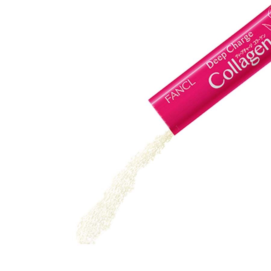 Коллаген с экстрактом розы и витамином С в стиках Fancl Deep Charge Collagen 3000 — фото товара Fancl