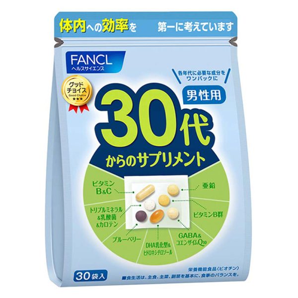 Витамины комплексного действия для мужчин старше 30 лет Fancl Good Choice Man 30+ — Fancl, 4&nbsp;590 ₽ ₽