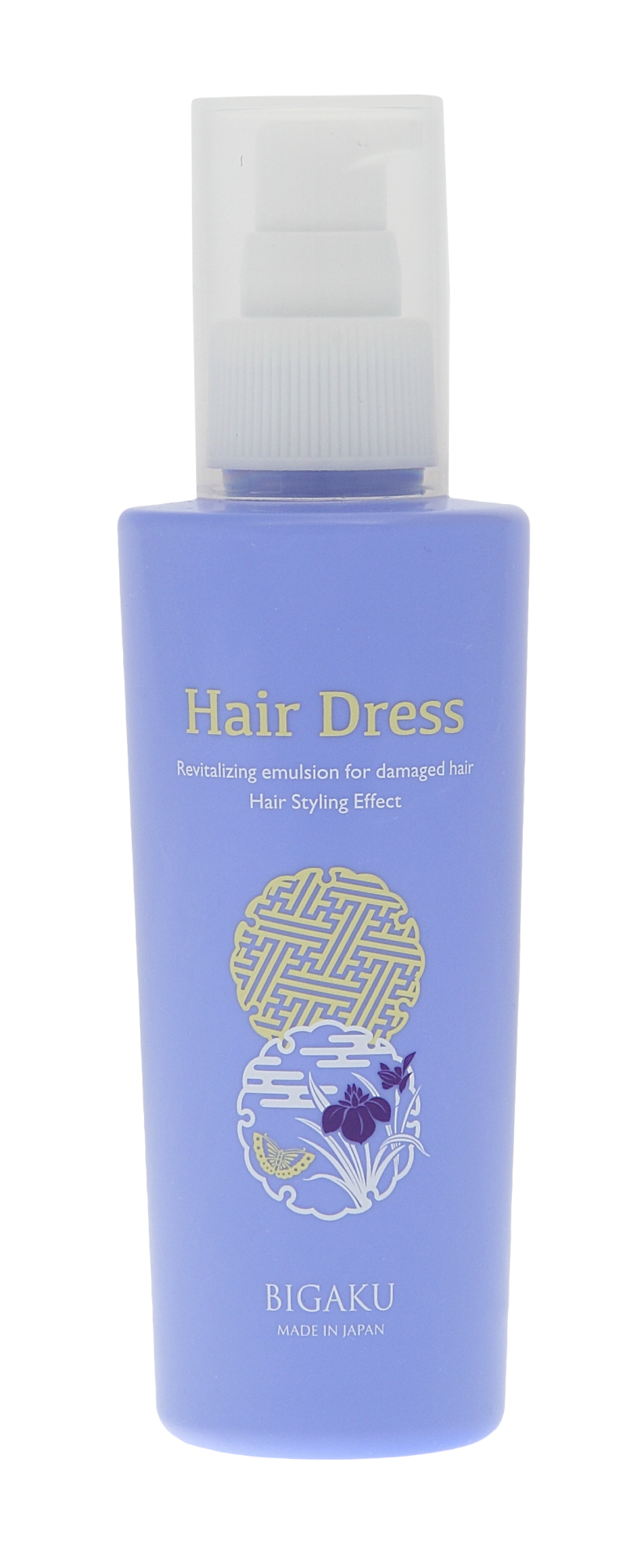 Несмываемая восстанавливающая эмульсия для поврежденных волос с эффектом стайлинга Bigaku Hair Dress Revitalizing Emulsion For Damaged Hair