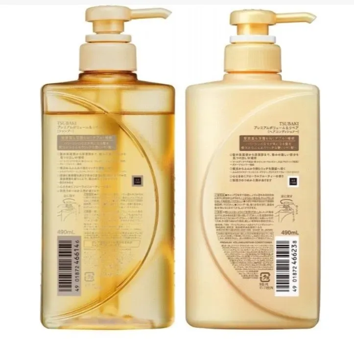 Набор для восстановления поврежденных волос Shiseido Tsubaki Premium Repair Damage Care Shampoo + Conditioner Jumbo Set