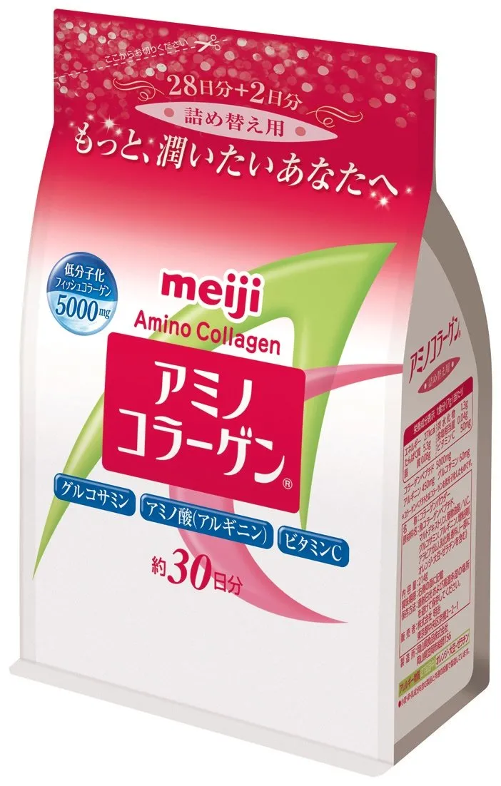Коллагеновый комплекс для красоты кожи Meiji Amino Collagen в порошке