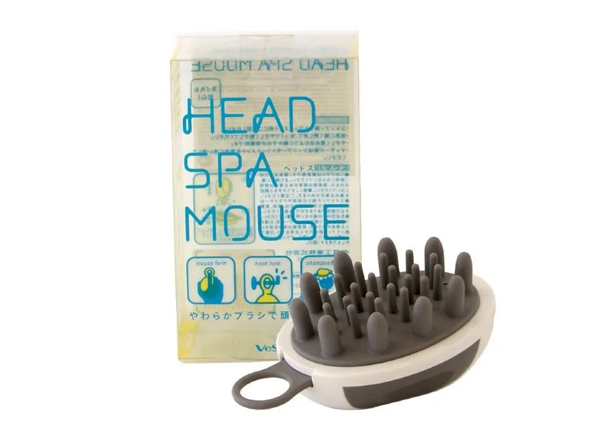 Массажер для кожи головы "компьютерная мышь" Vess Head Spa Mouse