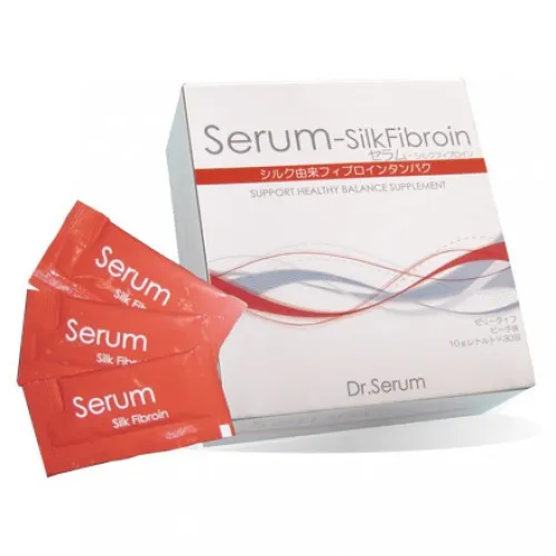 Желеобразная диетическая добавка с фиброинами шелка Dr. Serum Silk Fibroin