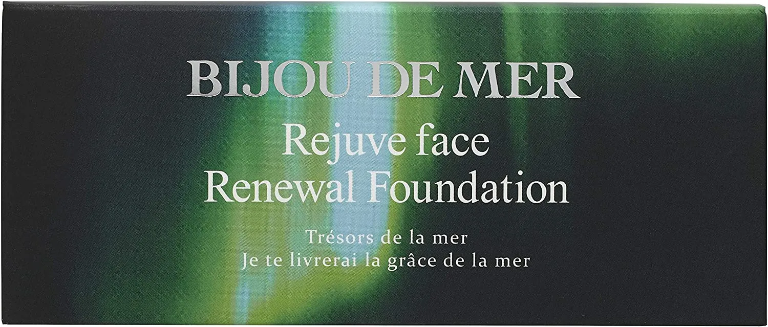 Тональный кушон с защитой от солнца Recoreserum Bijou de Mer Rejuve Face Renewal Foundation (Medium Beige)