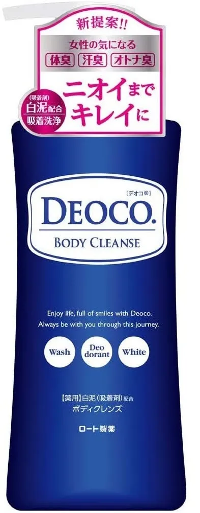 Гель для душа против возрастного запаха пота Deoco Medicated Body Cleanse
