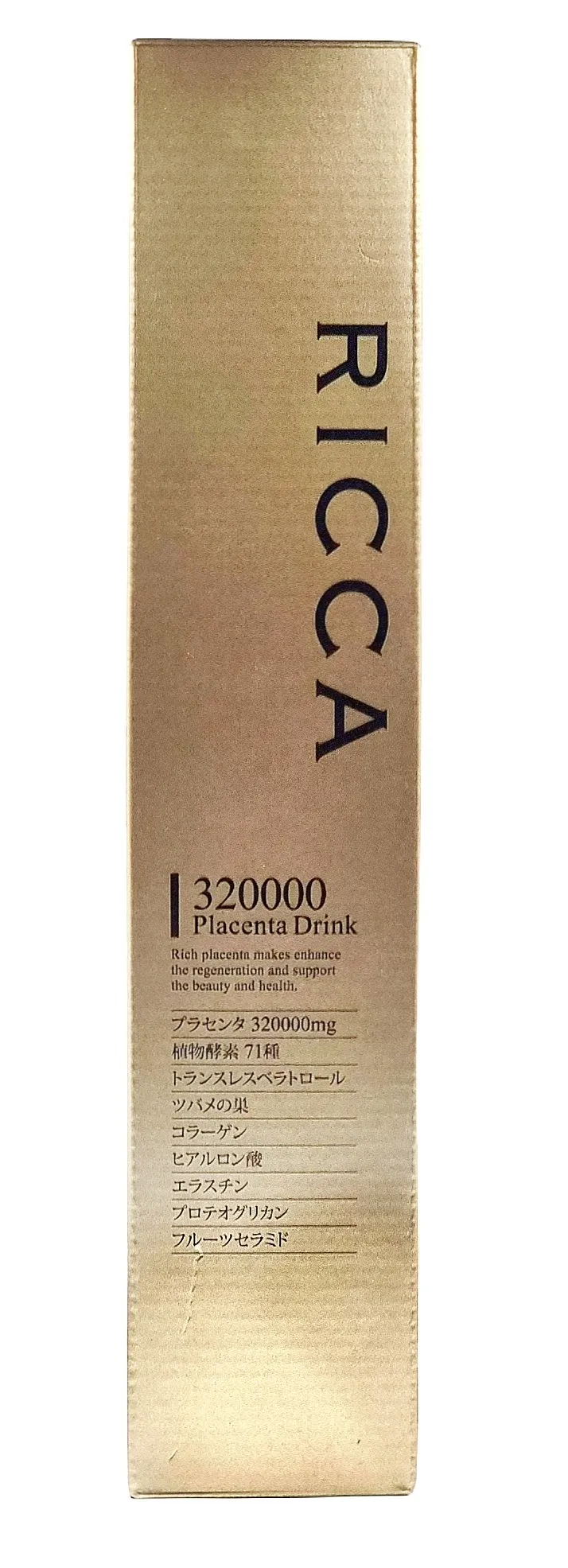Плацентарный напиток Ricca с высоким содержанием плаценты 320000 мг и экстракта ласточкина гнезда, коллагеном для омоложения организма