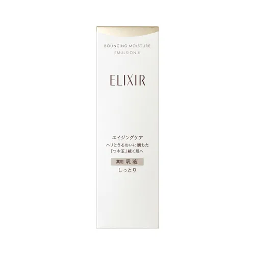 Увлажняющая эмульсия усиленного действия для придания упругости кожи Shiseido Elixir Bouncing Moisture Emulsion II