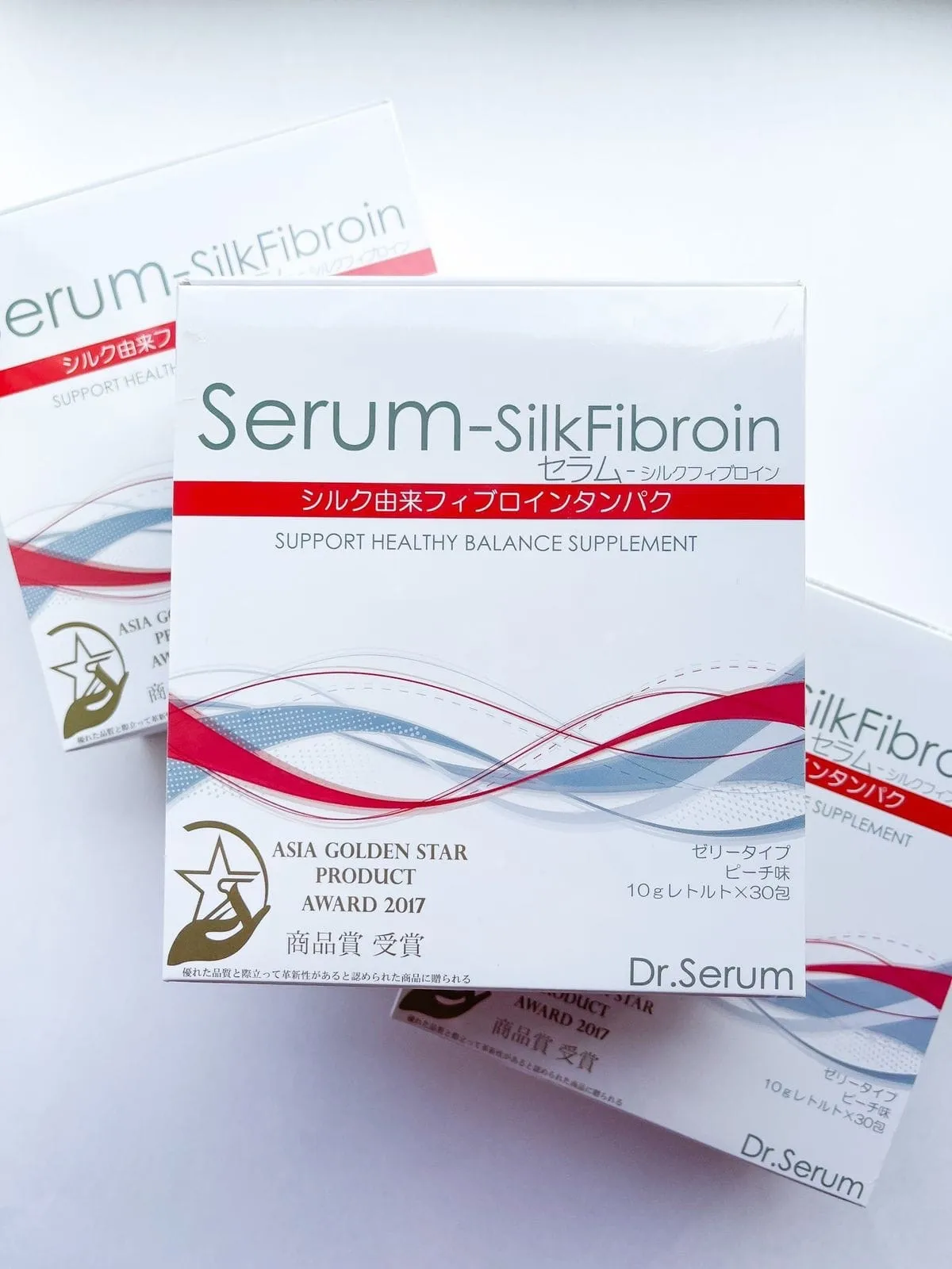 Желеобразная диетическая добавка с фиброинами шелка Dr. Serum Silk Fibroin