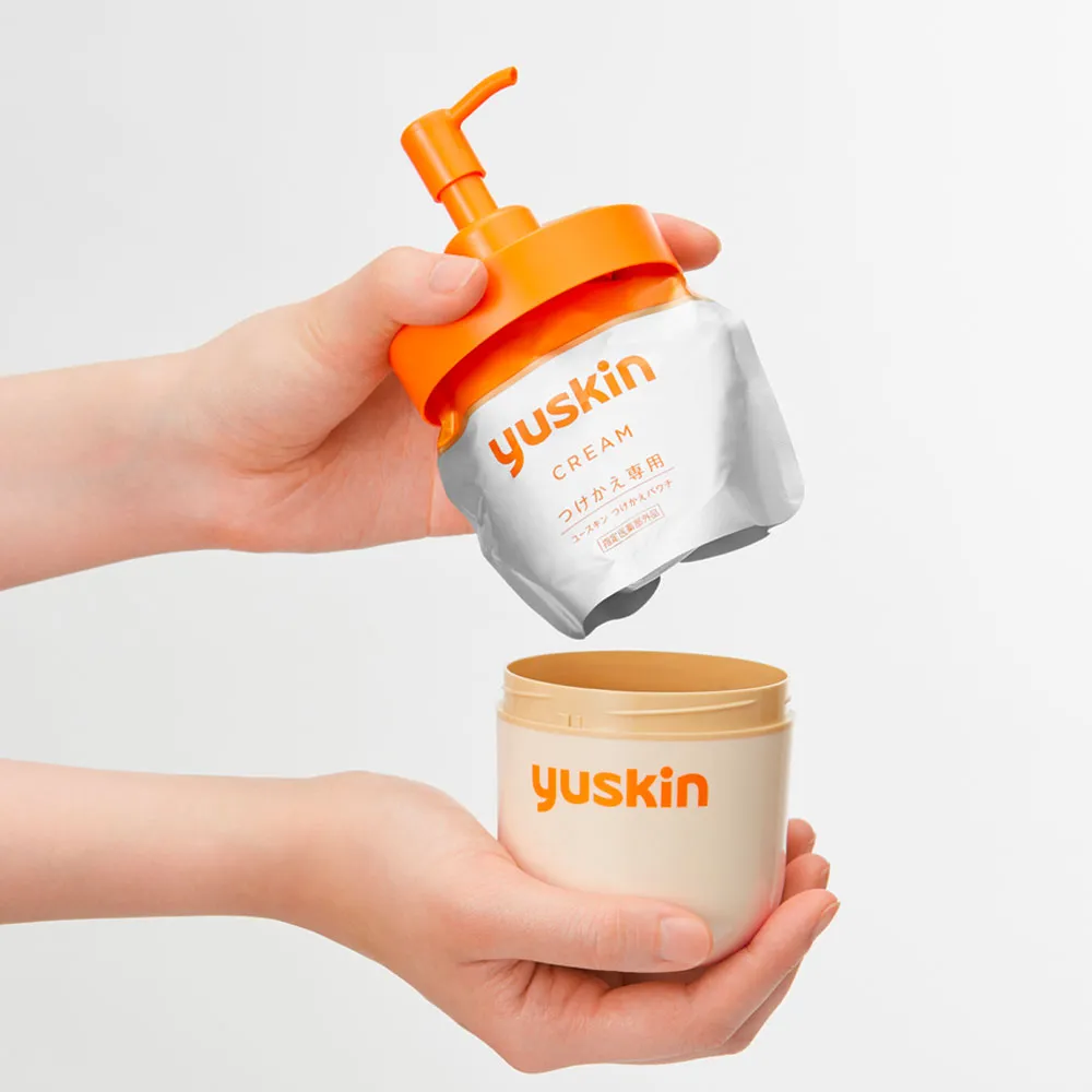 Заживляющий крем для тела Yuskin A-Series Body Cream For Dry Skin Pump