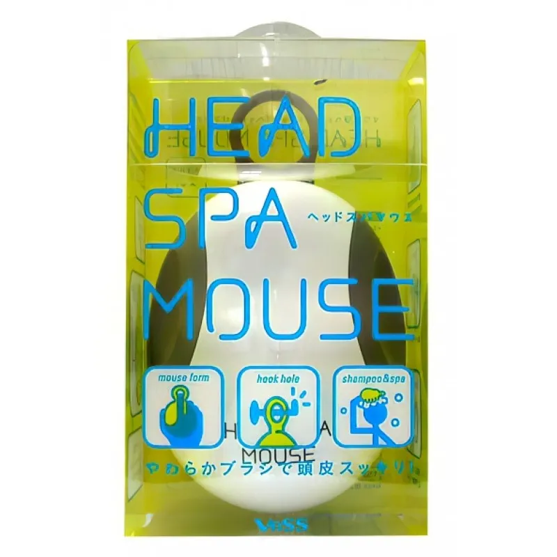 Массажер для кожи головы "компьютерная мышь" Vess Head Spa Mouse